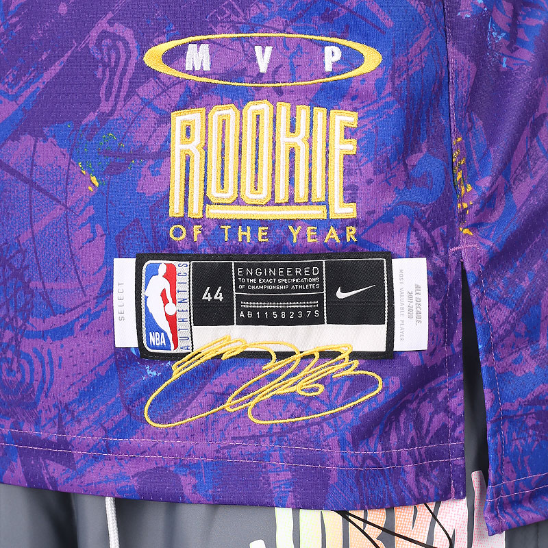 мужская фиолетовая майка Nike NBA Jersey Select Series LeBron James DA6951-504 - цена, описание, фото 4